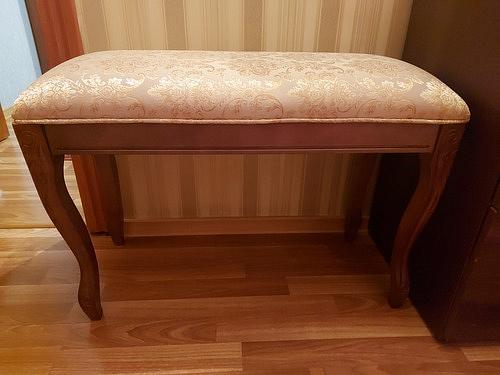 Банкетка Валентино патина золото 304 / бежевый фото покупателя 2